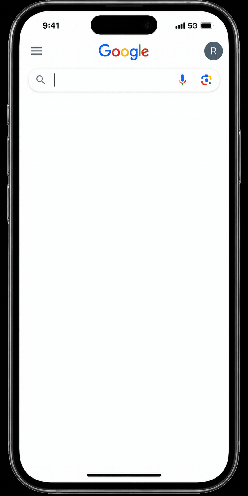 Illustrative mobile search showing local plumbing listings